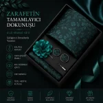 Koyu Zümrüt Yeşili Paisley Desenli 4'lü Kravat ve Aksesuar Seti